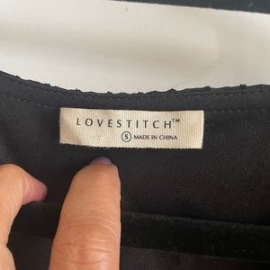 Lovestitch dress size small black